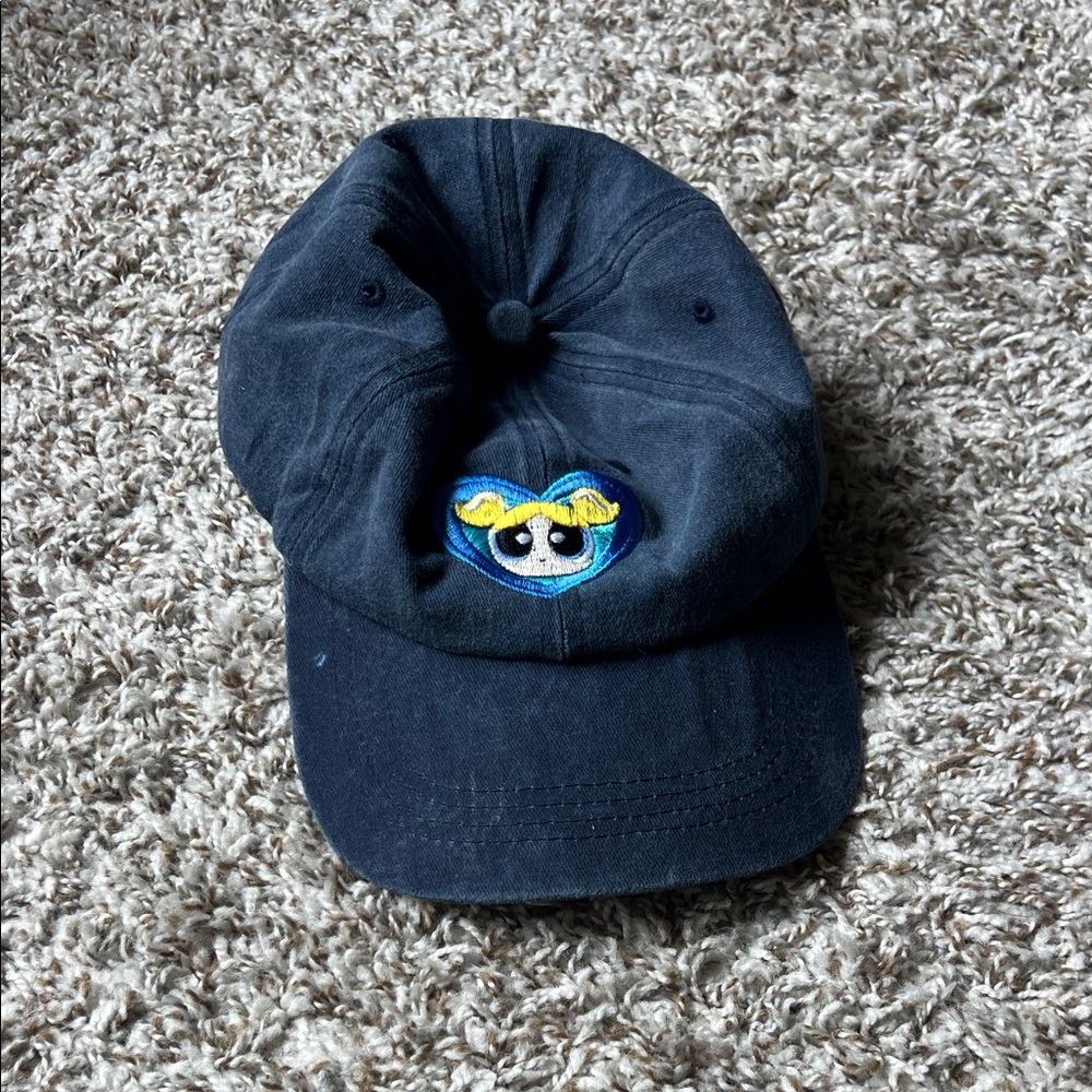 Navy Blue Cap with Bubbles Patch